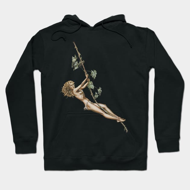 Derek - Tarzan, The Ape Man Hoodie by Ebonrook Designs